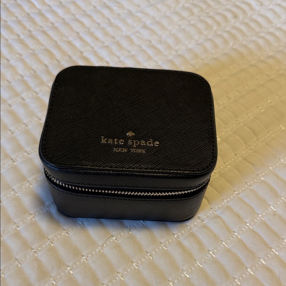 Kate Spade Black Travel Jewelry Case